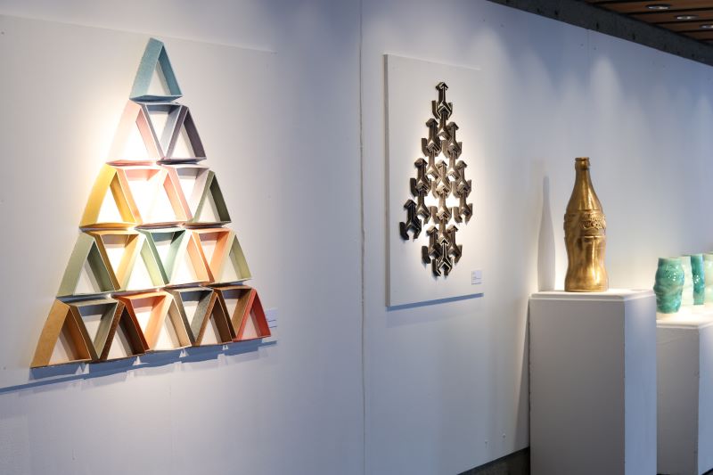 《圖說》「蒸氣冶器－蔡佳霖陶藝個展」即日起至10月11日於陶博館B1陶藝長廊展出。〈陶博館提供〉