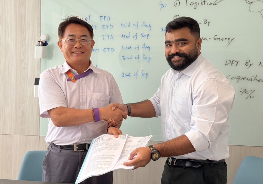 台灣供應經驗走向國際 諾瓦材料攜手印度企業共創新市場 6 2026090703