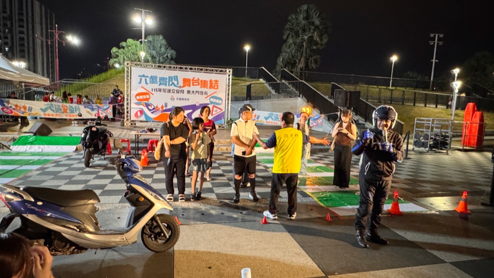 道安宣導變好玩！東大門夜市六處同步快閃  親子體驗建立停讓觀念