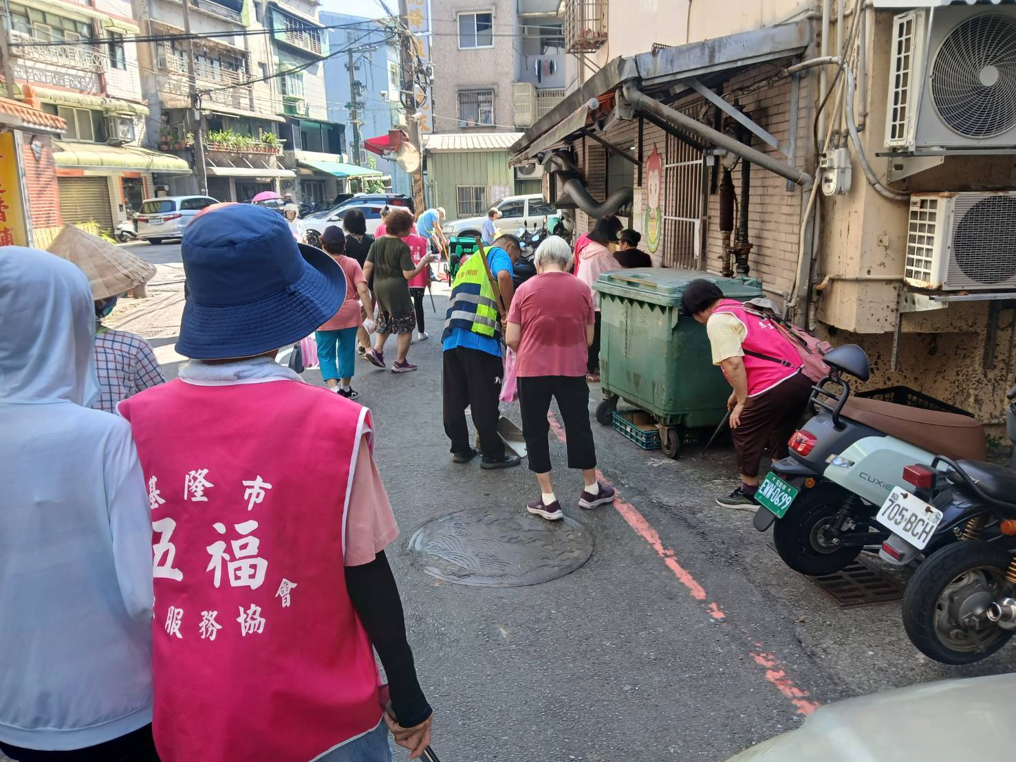 五福志工服務協會「絕蒂任務」宣導「垃圾不落地社區更美麗」 25 315097