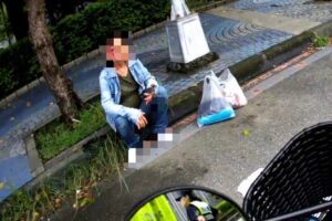 北市保大巡邏警暖心即刻救援自摔女騎士 處置迅速 避免事故擴大 28 MEITU 20260908 104009608