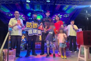 中秋晚會結合犯罪預防 基四警深入社區宣導防詐 14 MEITU 20260921 113022161