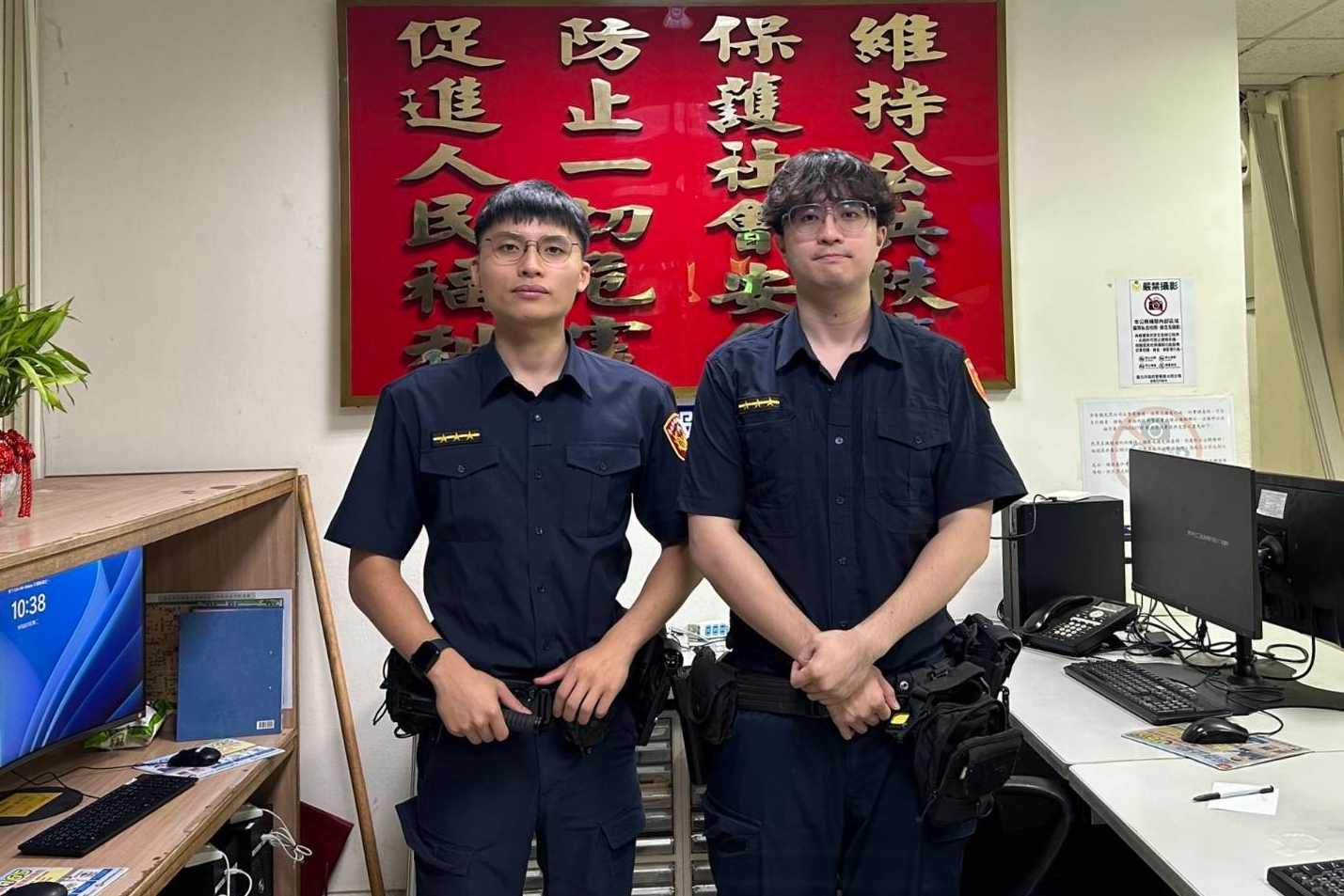 百歲人瑞跌倒迷途  暖警熱心協助搭車平安返家