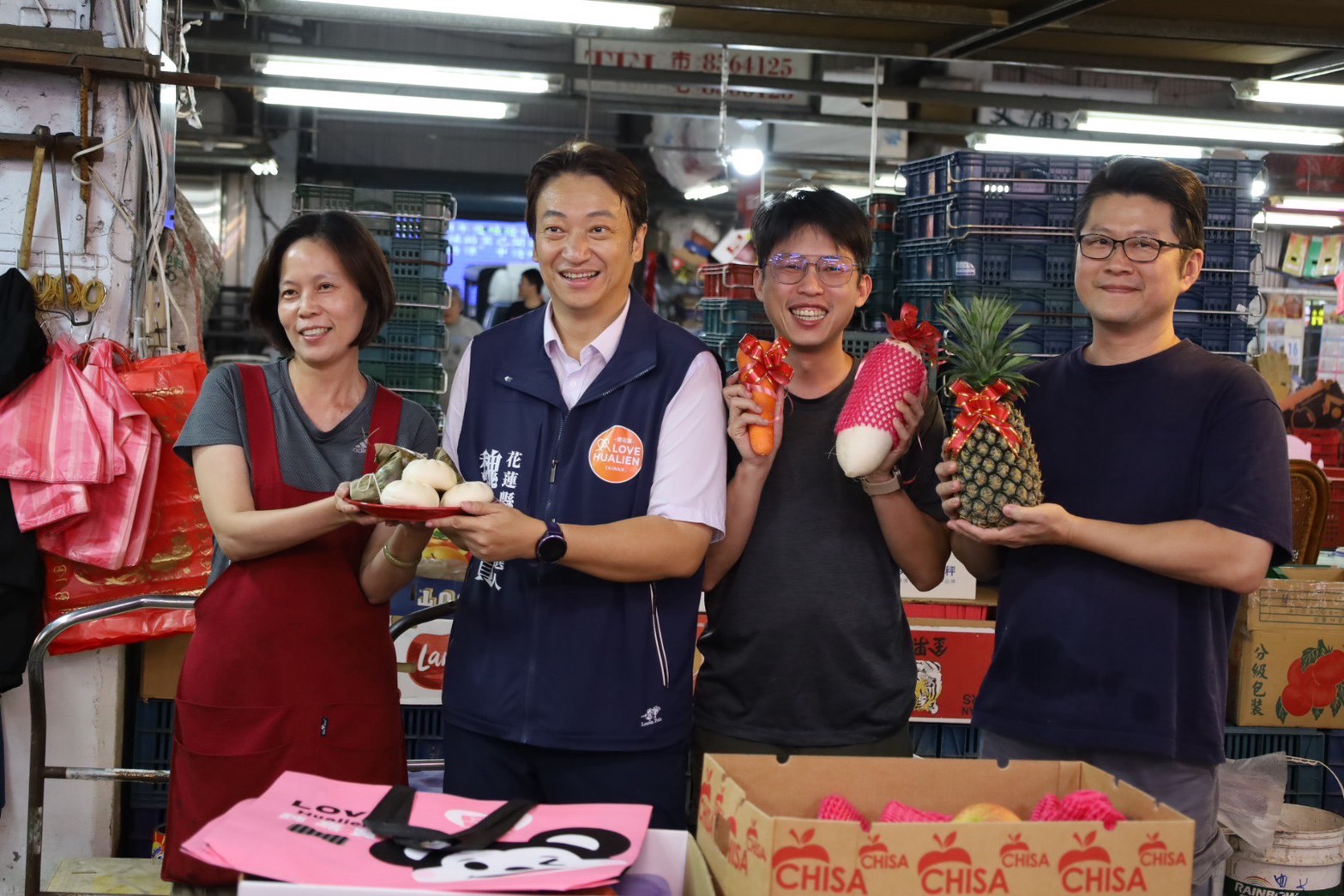 攜手果菜市場、提高農民收益  魏嘉賢提出「花蓮農產運銷升級計畫」