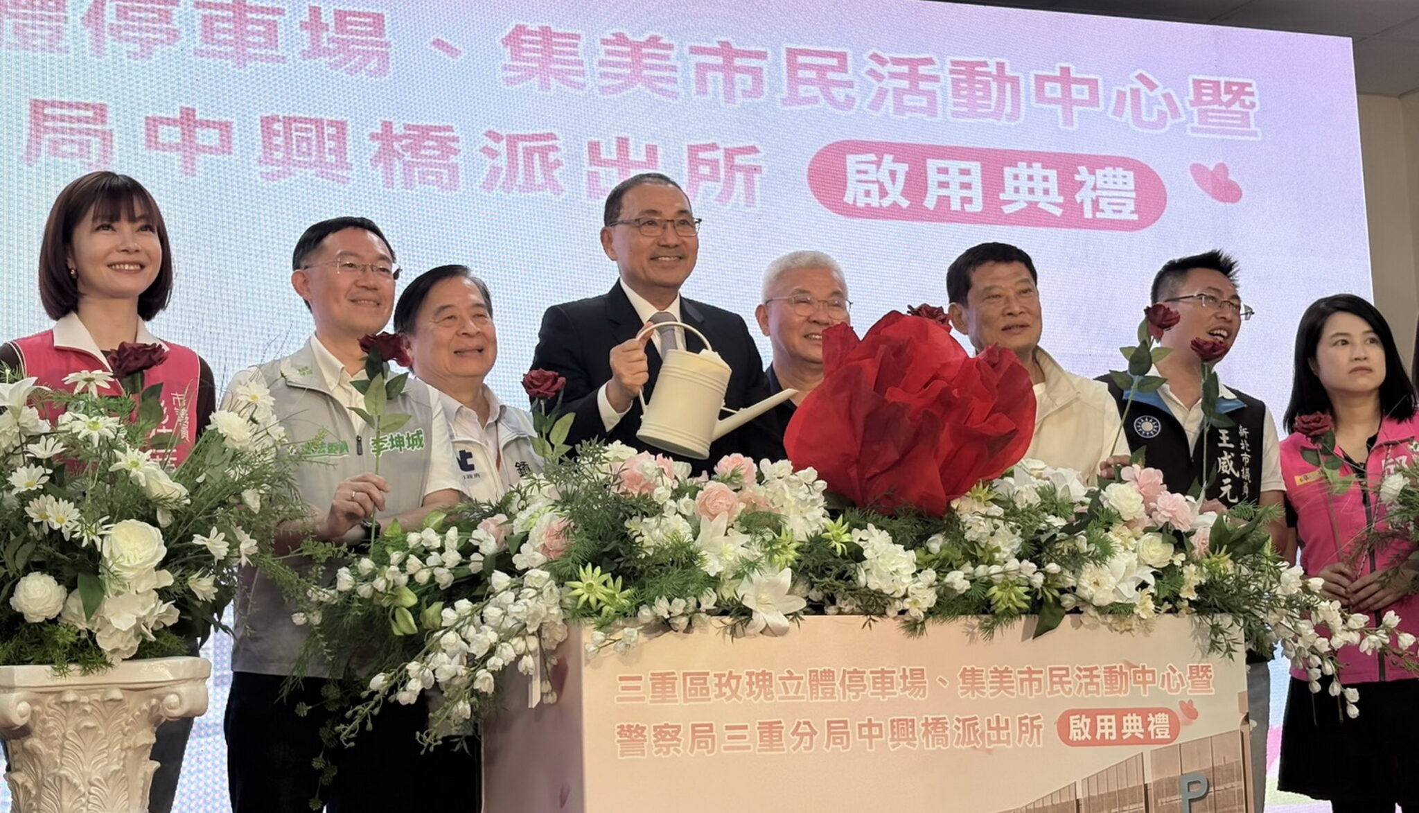 三重再添多功能公共建設　玫瑰立體停車場啟用　停車、治安、生活一次滿足