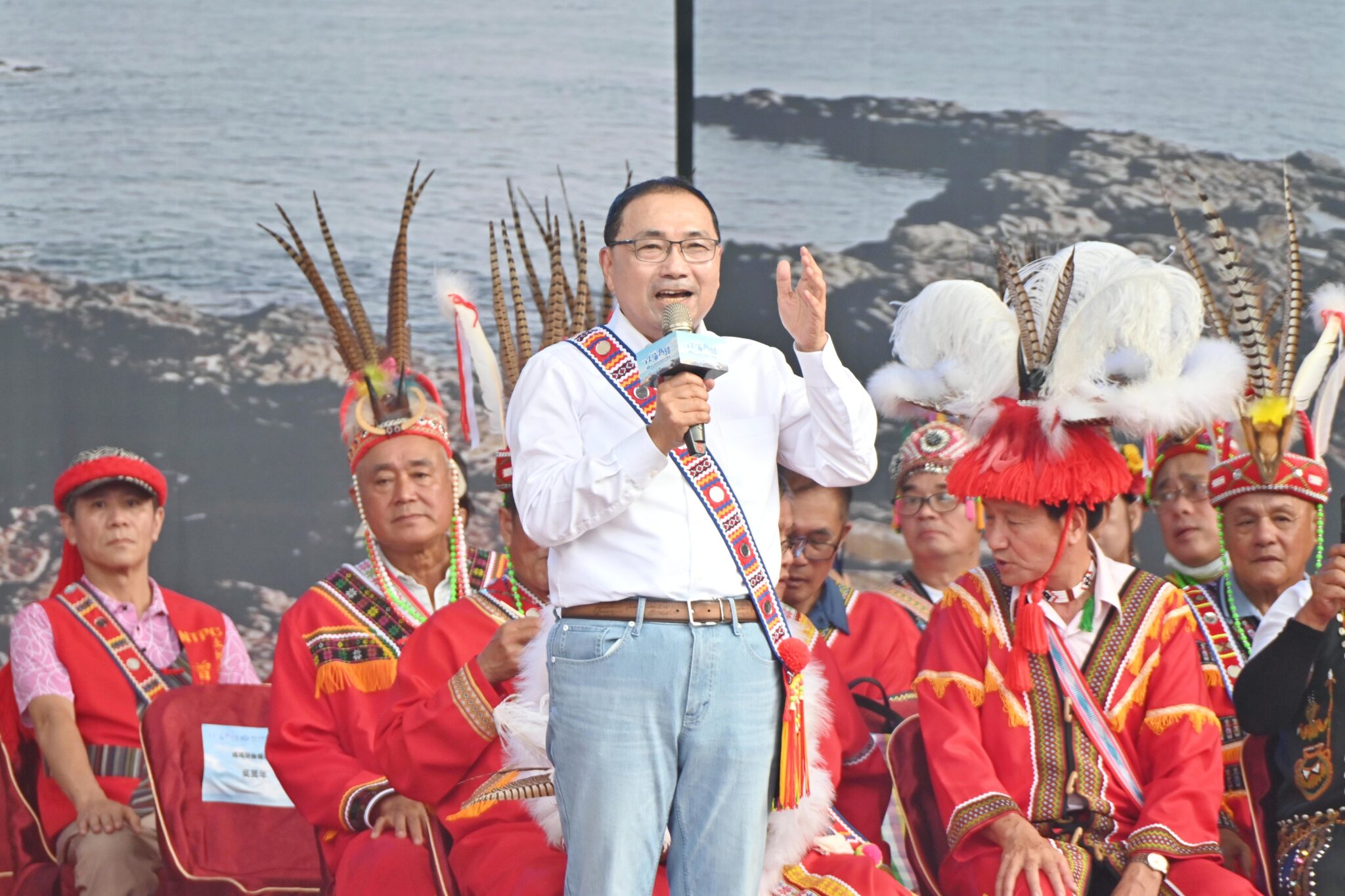 「以海為路」新北原民盛會　6萬6千原民在地扎根　侯友宜期許以海為路與世界交流