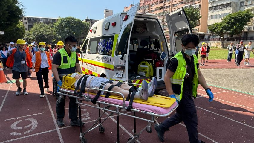 校園遇震災怎麼辦？新北模擬坍塌火災　跨縣市共學防災