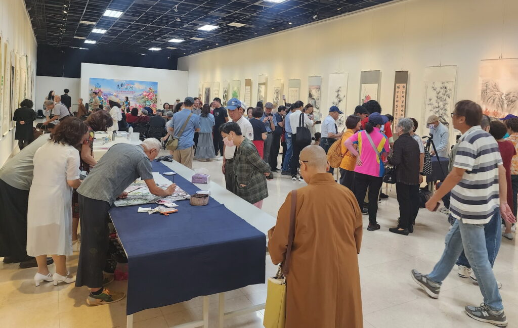 「中華文耀·丙午之美·馬到成功-國際藝術聯展」新北藝文中心展出 5 1009003 1