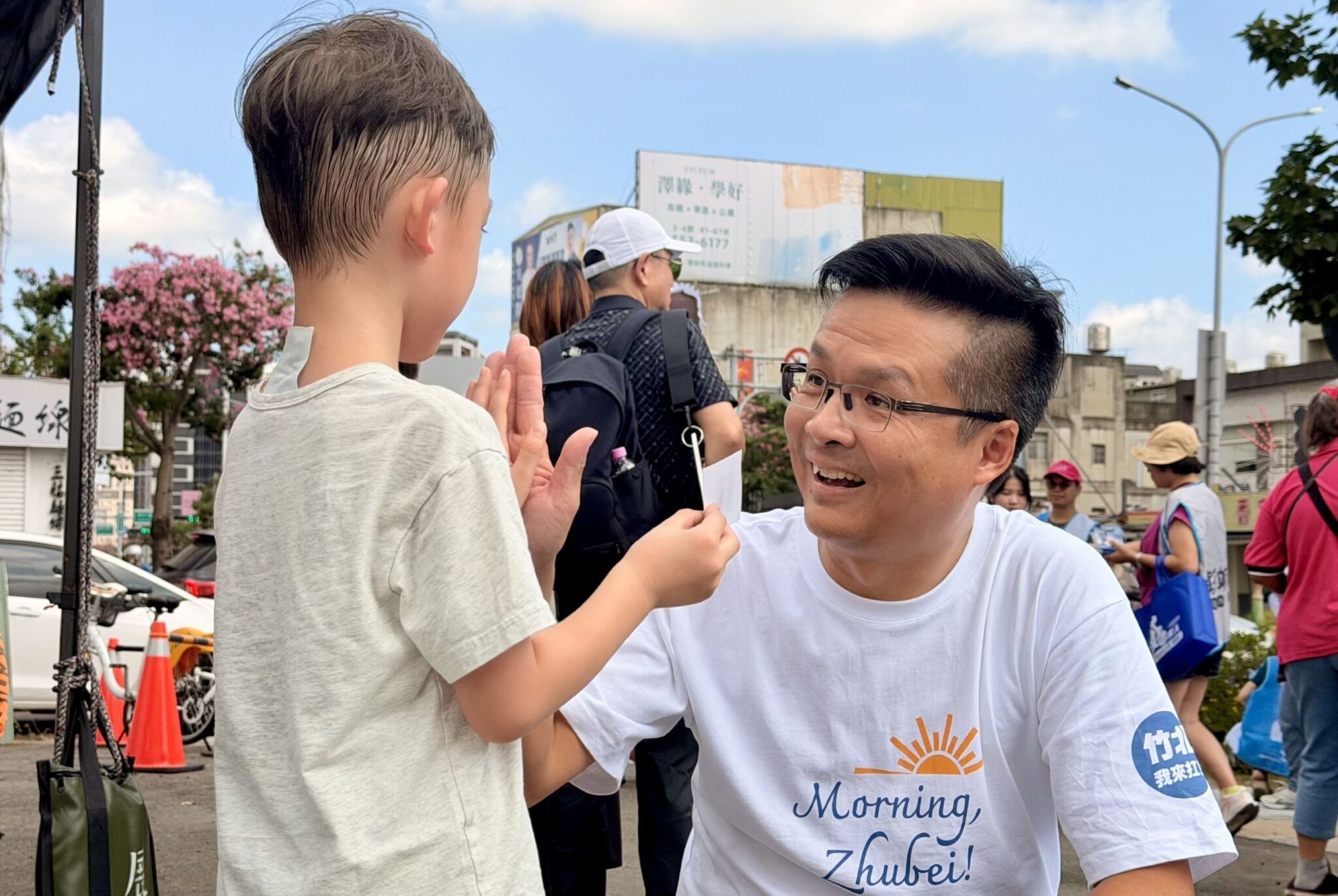 竹縣挺好孕、竹北挺育兒！吳旭智催生政策落地，打造無障礙生育環境