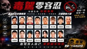 北市警局公布酒 毒 駕9月份累犯名單 12 1791356320192