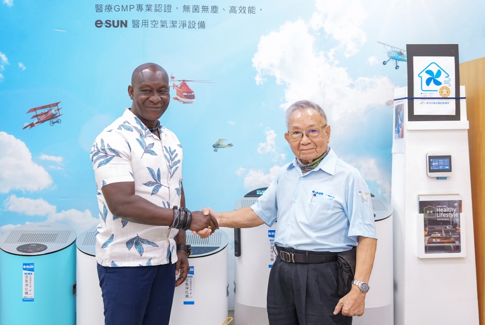 迦納國王率商貿團訪台  一舜科技醫療級空氣淨化技術獲國際關注