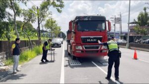 交通安全不停歇 玉井分局持續強化大型車稽查 維護山區用路安全 34 MEITU 20261001 122200625
