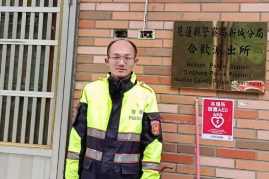 合歡山車輛拋錨受困  新城警熱心協助平安脫困