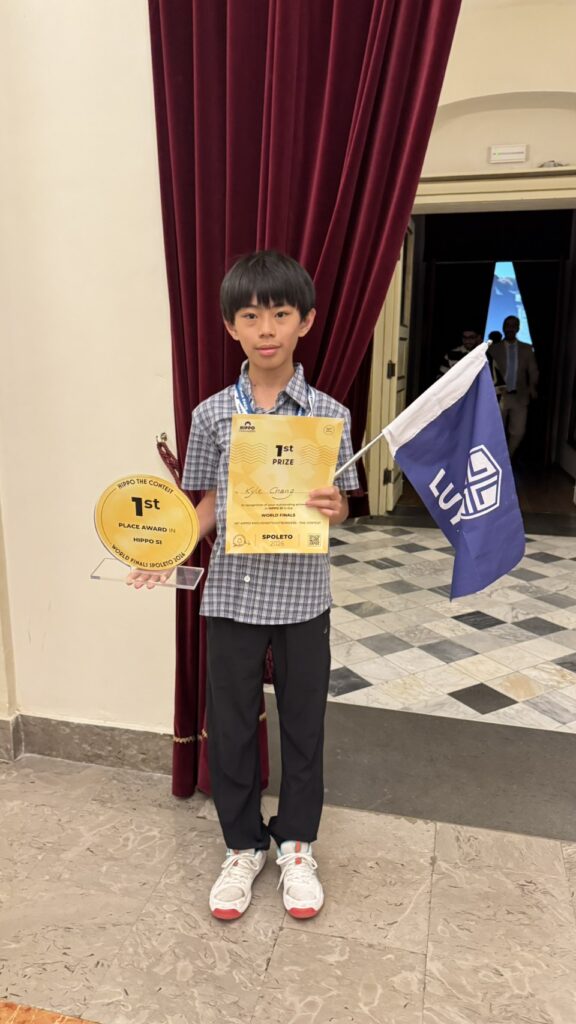 臺灣之光! 新北路亞學子張楷逸 勇奪2026年HIPPO國際英語奧林匹克世界冠軍 6 S 120889354