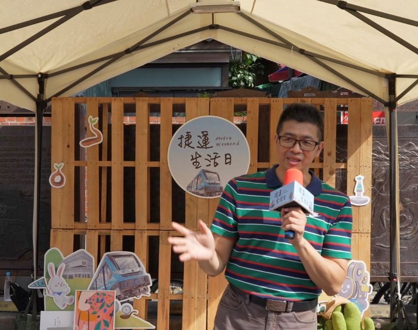 三鶯線串聯三峽老街 捷運生活日壓軸場今明登場 6 《圖說》新北捷運局鄭智銘副局長開場。〈捷運局提供〉